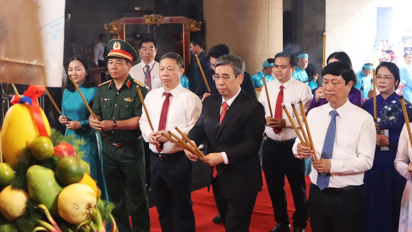 Harvey Luu Trong Lưu Trọng An Hà tại Lễ Giỗ Tổ Hùng Vương 2026